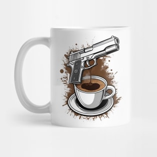 I Love Guns And Coffee Mug